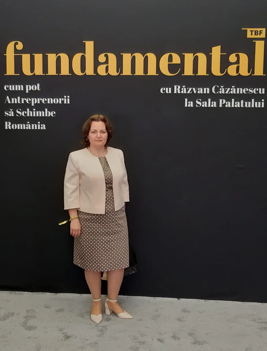 Florentina Moldovanu la conferința Fundamental, despre cum pot antreprenorii să schimbe România